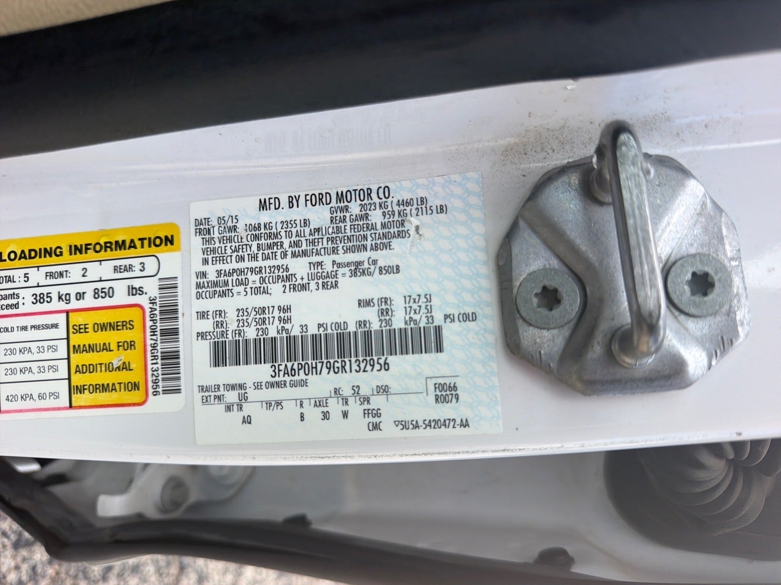 2016 Ford Fusion SE