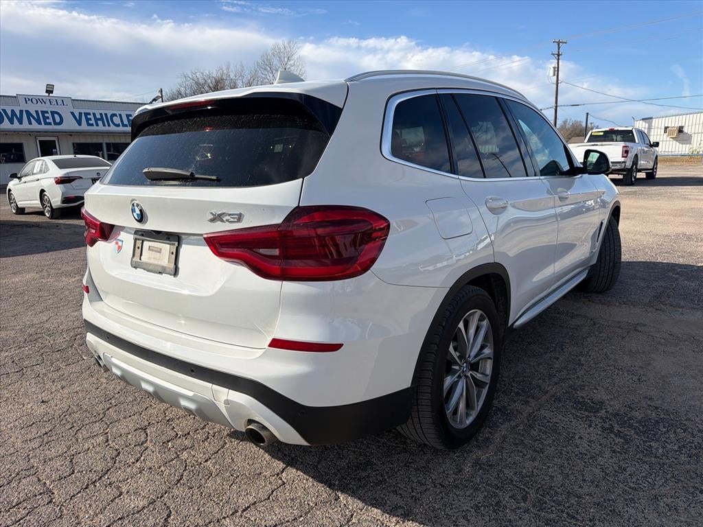 2018 BMW X3 xDrive30i