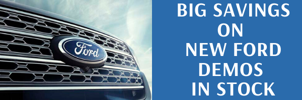 Ford Demo Sale at Jack Powell Ford